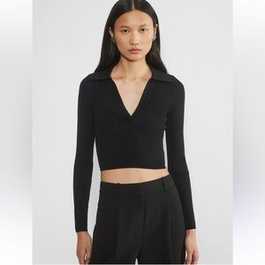 Aritzia - Babaton Sculpt Knit Polo